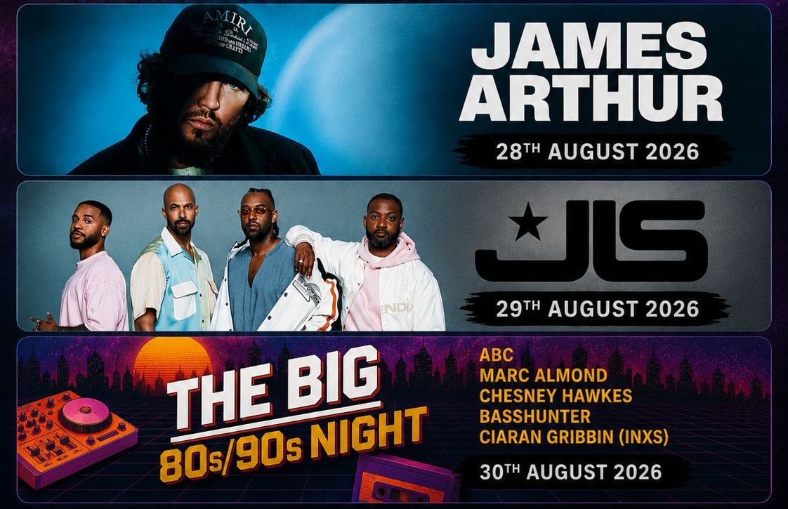 28th–30th August 2026 — Ebrington Square, Derry